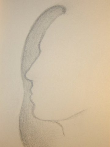 Me 02, pencil sketch, 2010