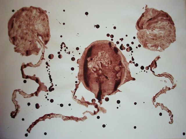 Placenta Art: Balloons, 2002