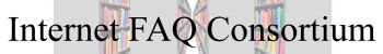 Internet FAQ Consortium banner