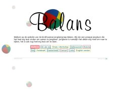screenshot website: Balans (2005)